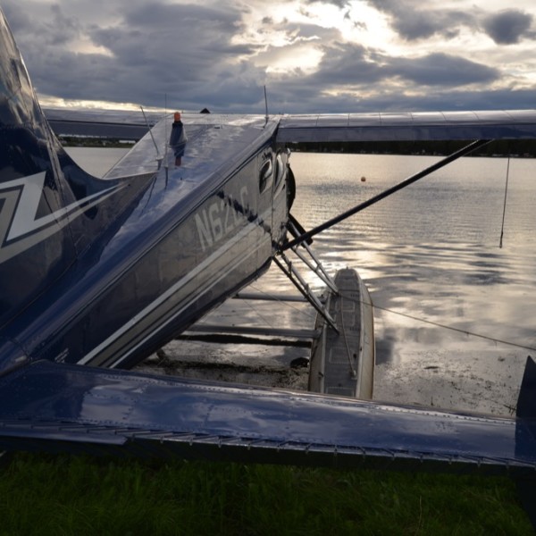Lake Hood Seaplane base at Ted Stevens Anchorage International Airport, Alaska